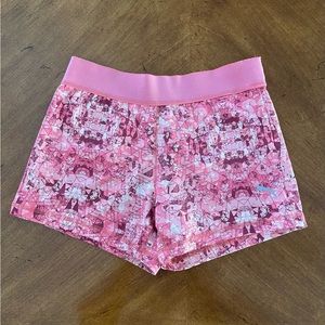 Pink PUMA Spandex/Shorts